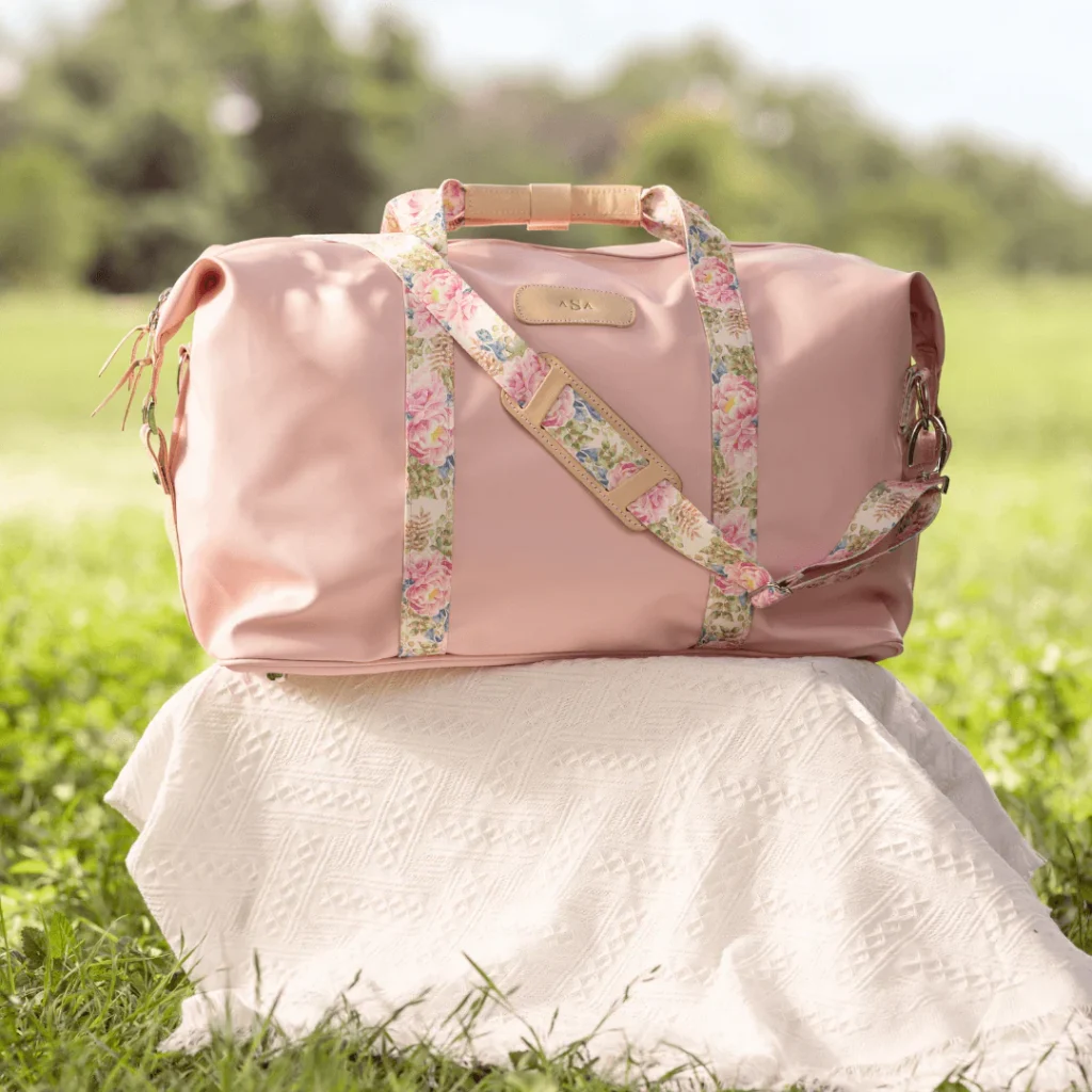 Jon Hart Weekender - Rose with Peony Webbing