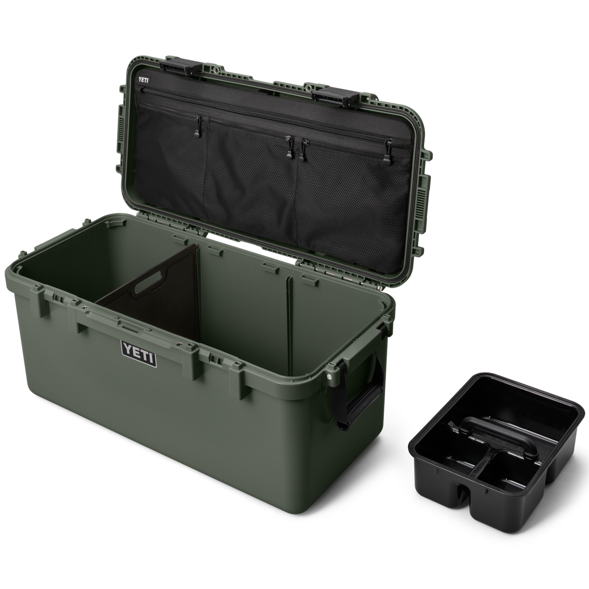  YETI LoadOut 15 GoBox Divided Cargo Case, Camp Green