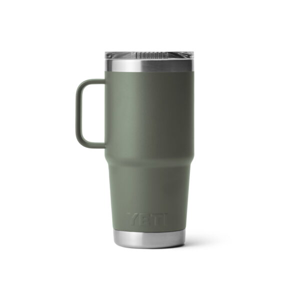 Hunter Green Travel Mug with Lid, to Go Mug with Silicone Lid