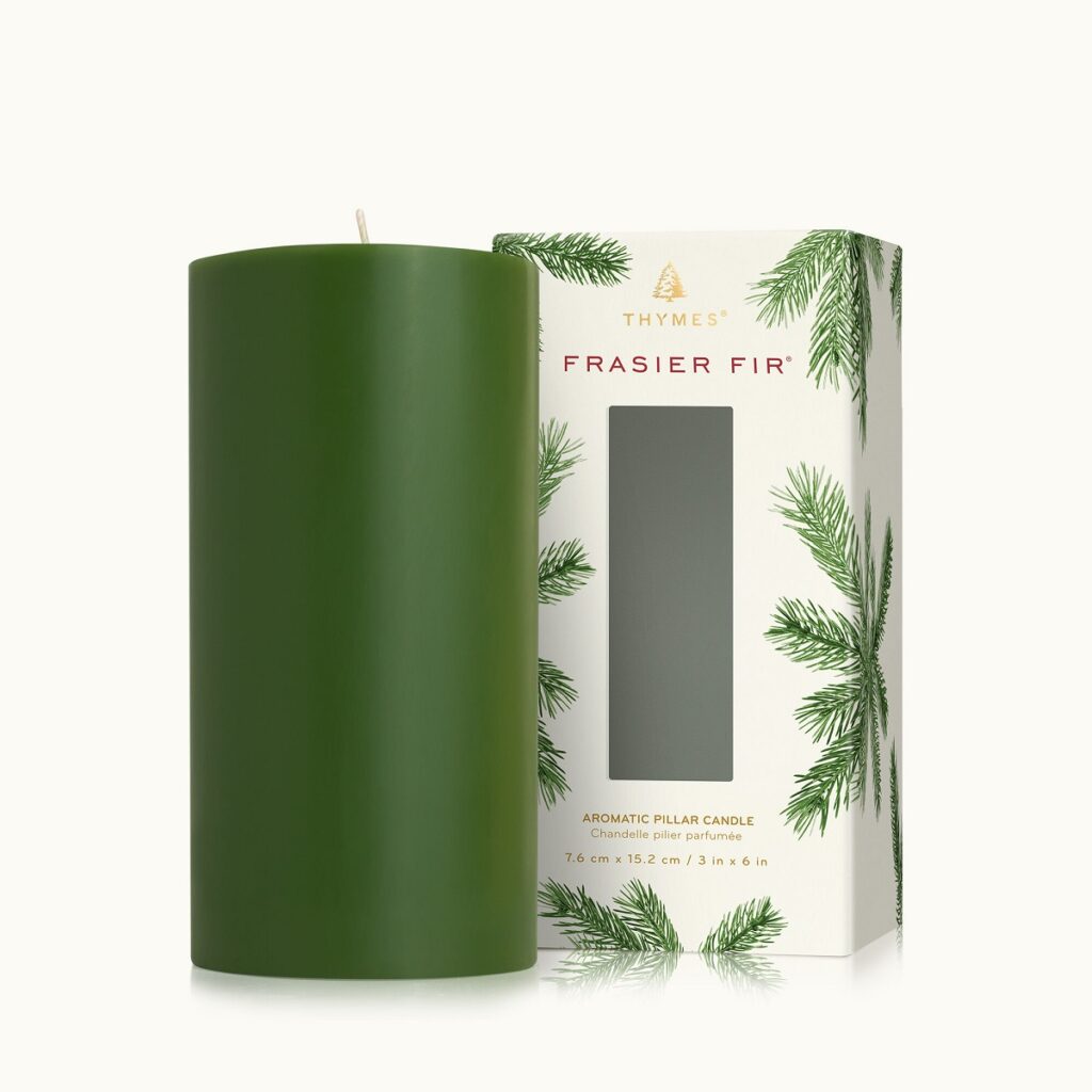 Frasier Fir Pillar Candle - Large