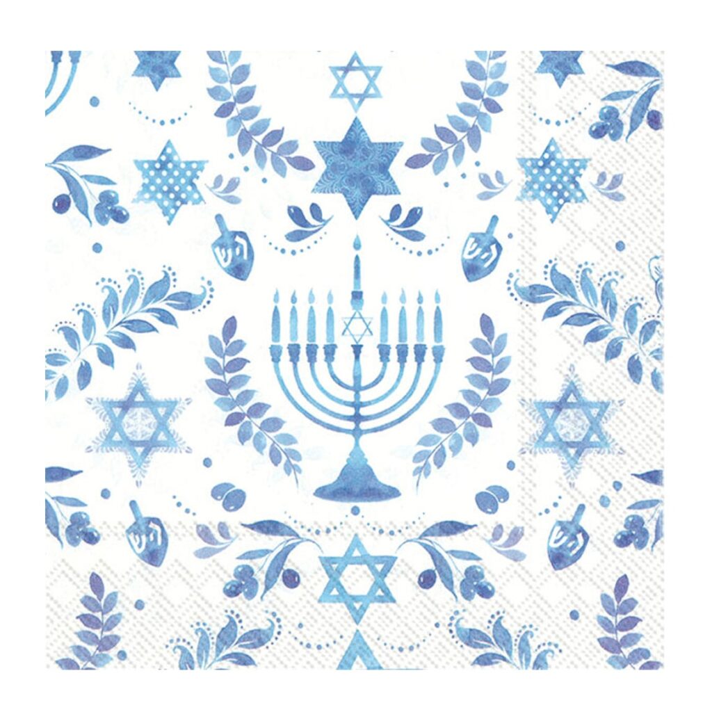 Hannukah Lunch Napkins