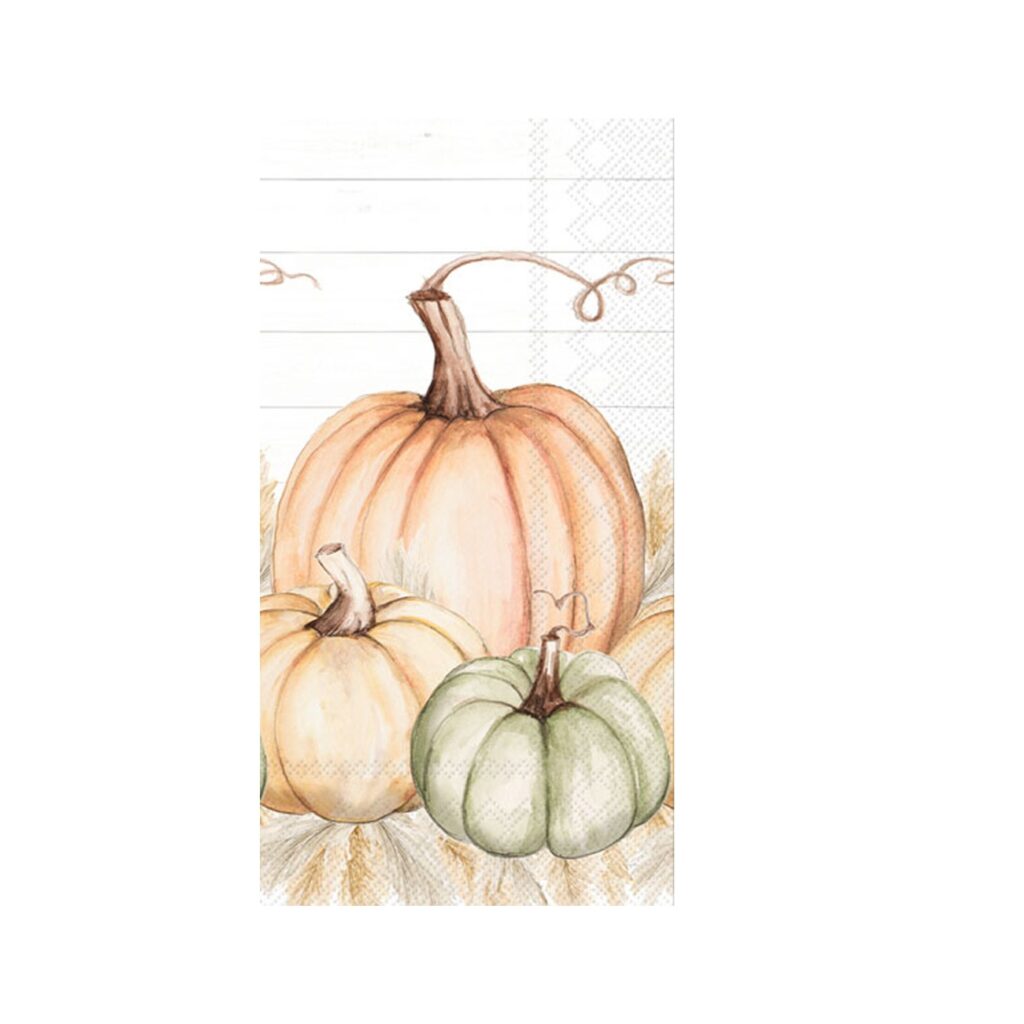 Pumpkin Trio Paper Guest Towels