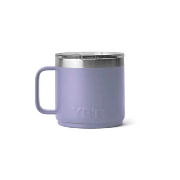 YETI Rambler 14 oz Stackable Mug, Vacuum Insulated, Stainless Steel with  MagSlider Lid, Black