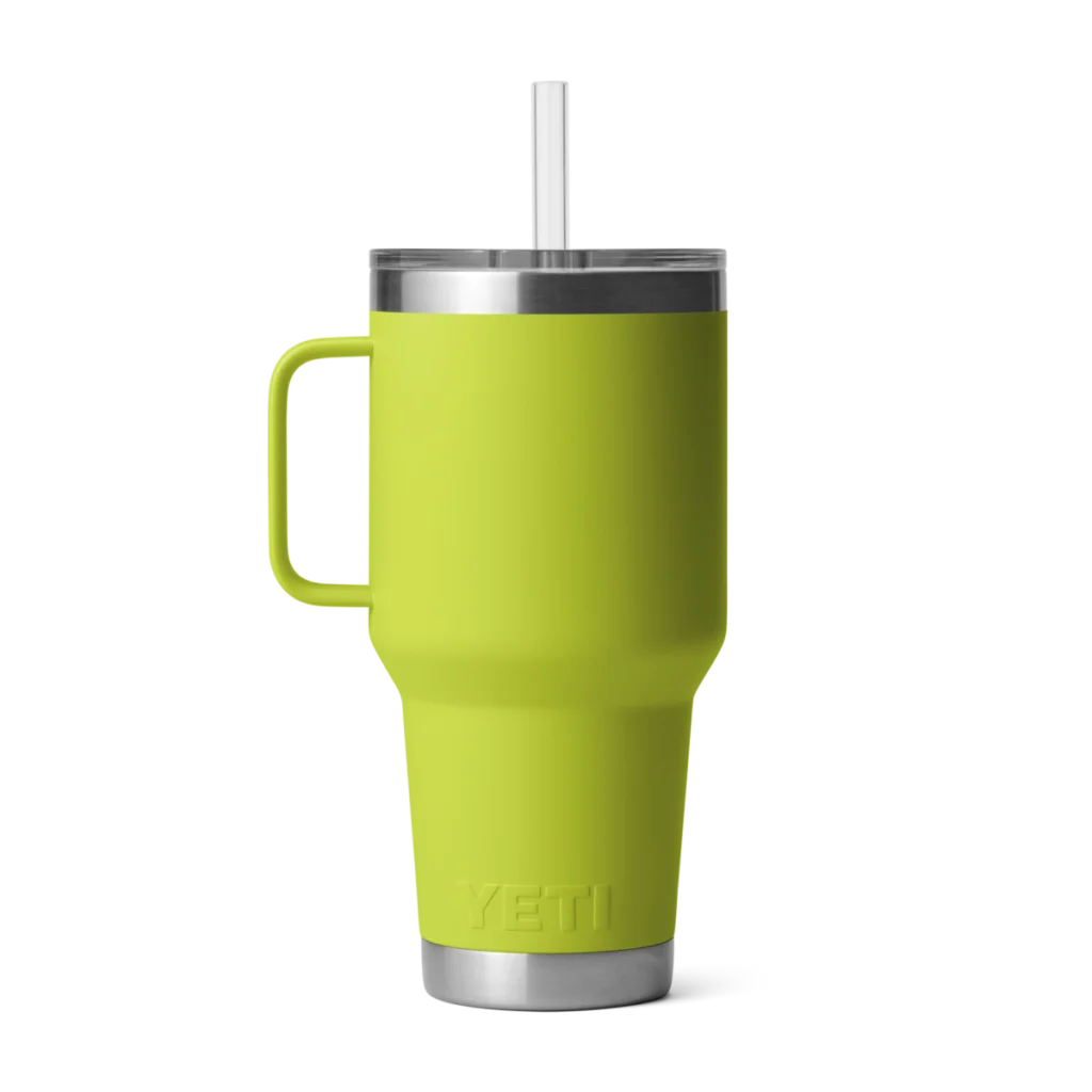 New Yeti Rambler 25 oz Mug w/ Straw Lid - Chartreuse - Retired Sold Out  Color
