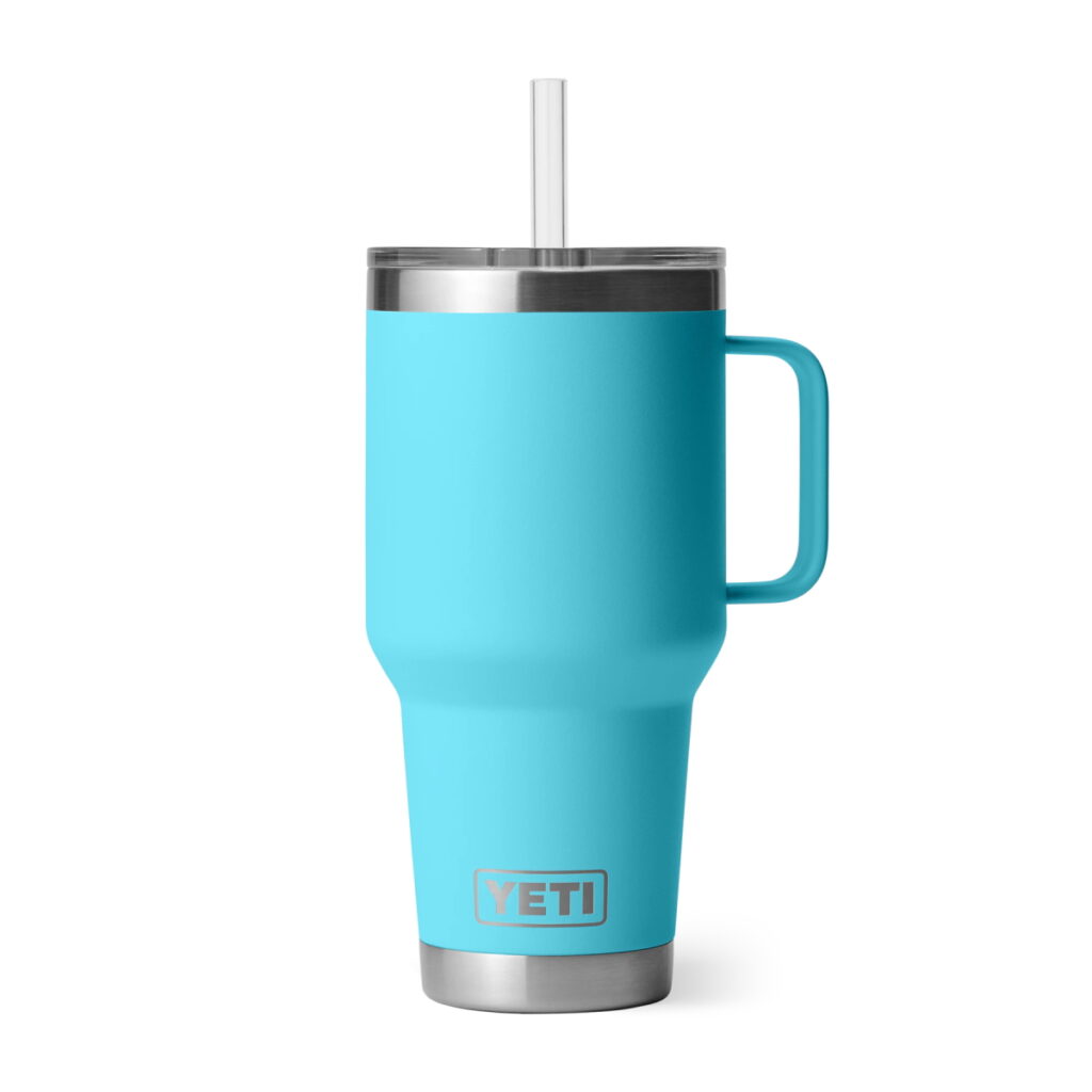 YETI Rambler 20 oz Tumbler, Stainless Steel, Vacuum Insulated with  MagSlider Lid, Coral