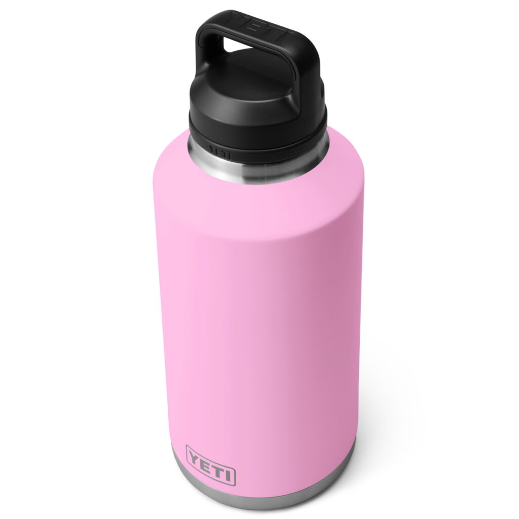 WORK 'n MORE - Yeti Rambler 26 oz. Water Bottle With Straw Lid-Power Pink
