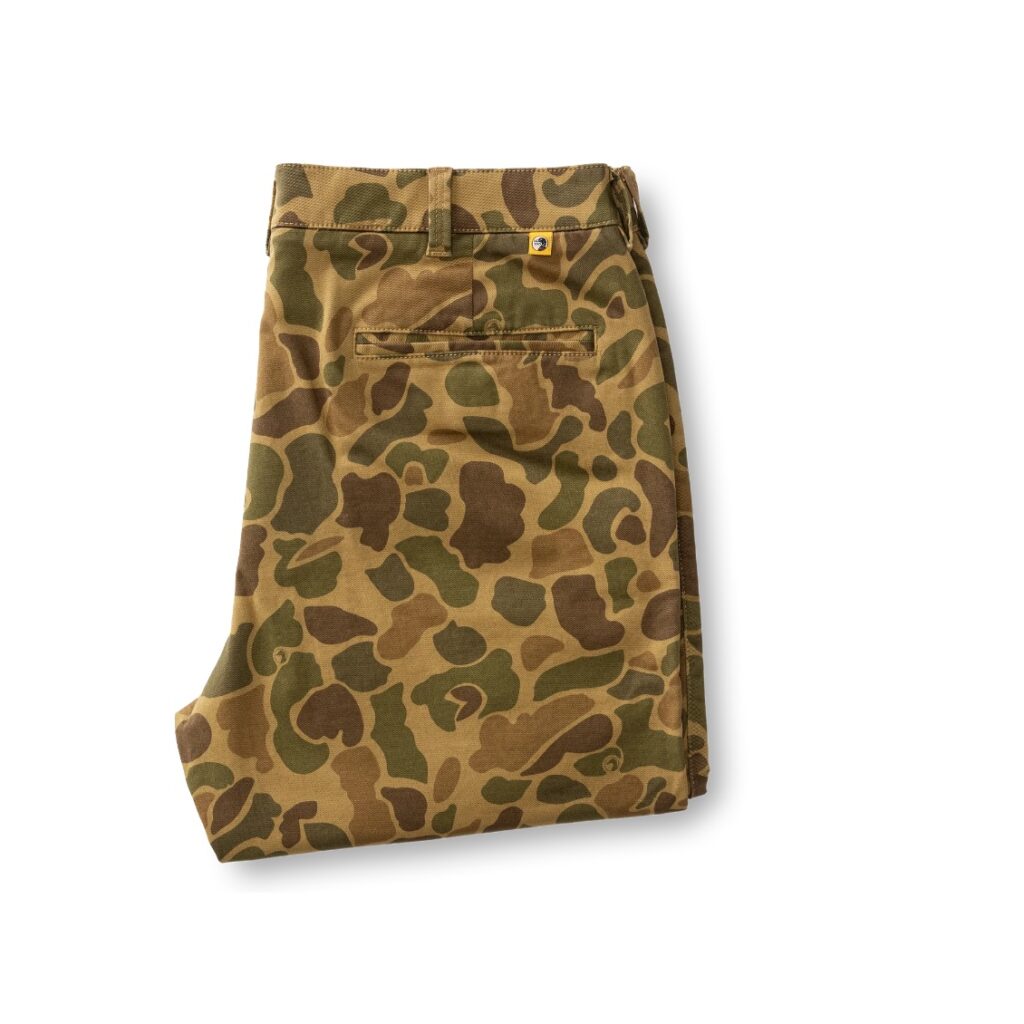 Duck Head Classic Fit Gold School Chino - Camo | Berings