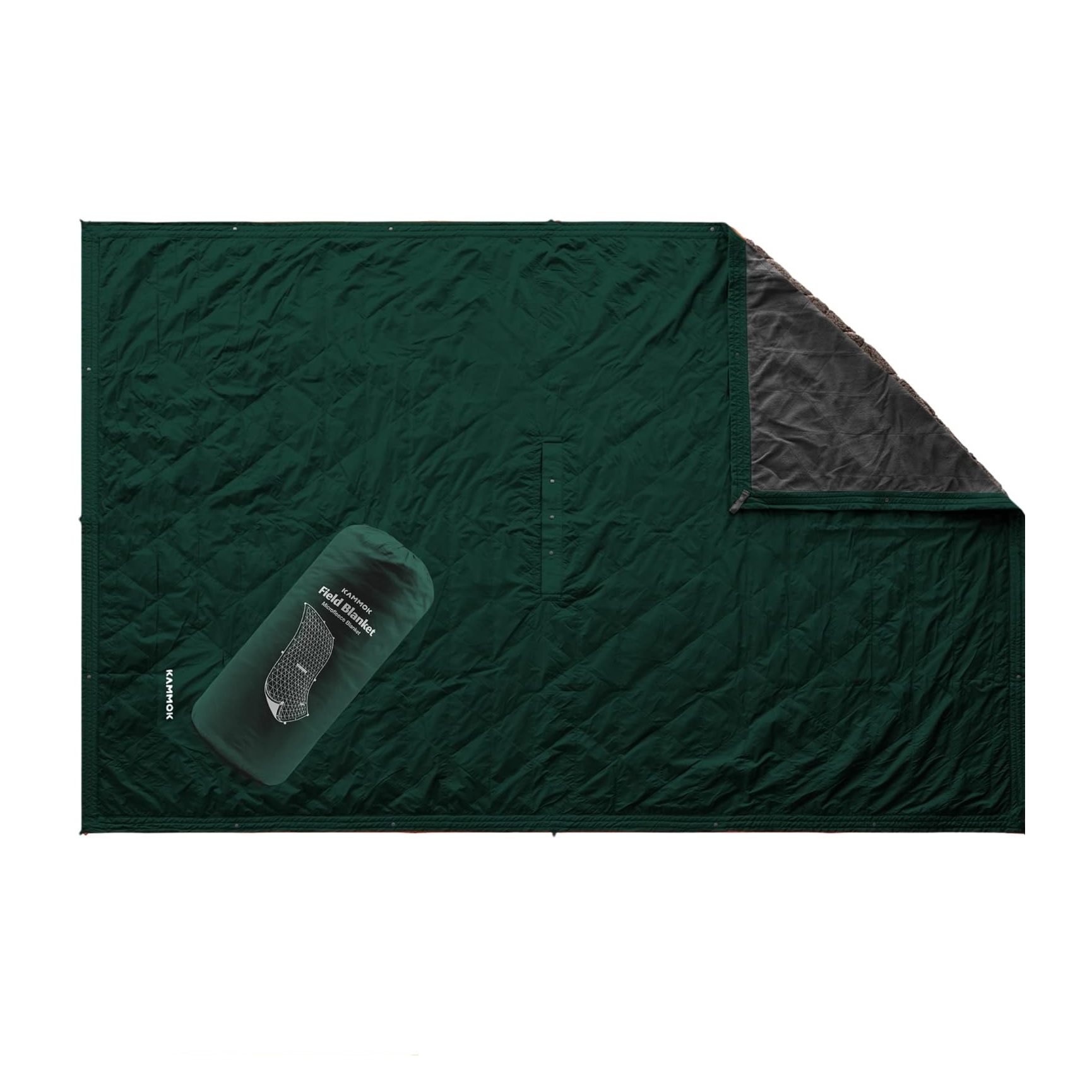 KAMMOK Field Blanket - Pine Green | Berings