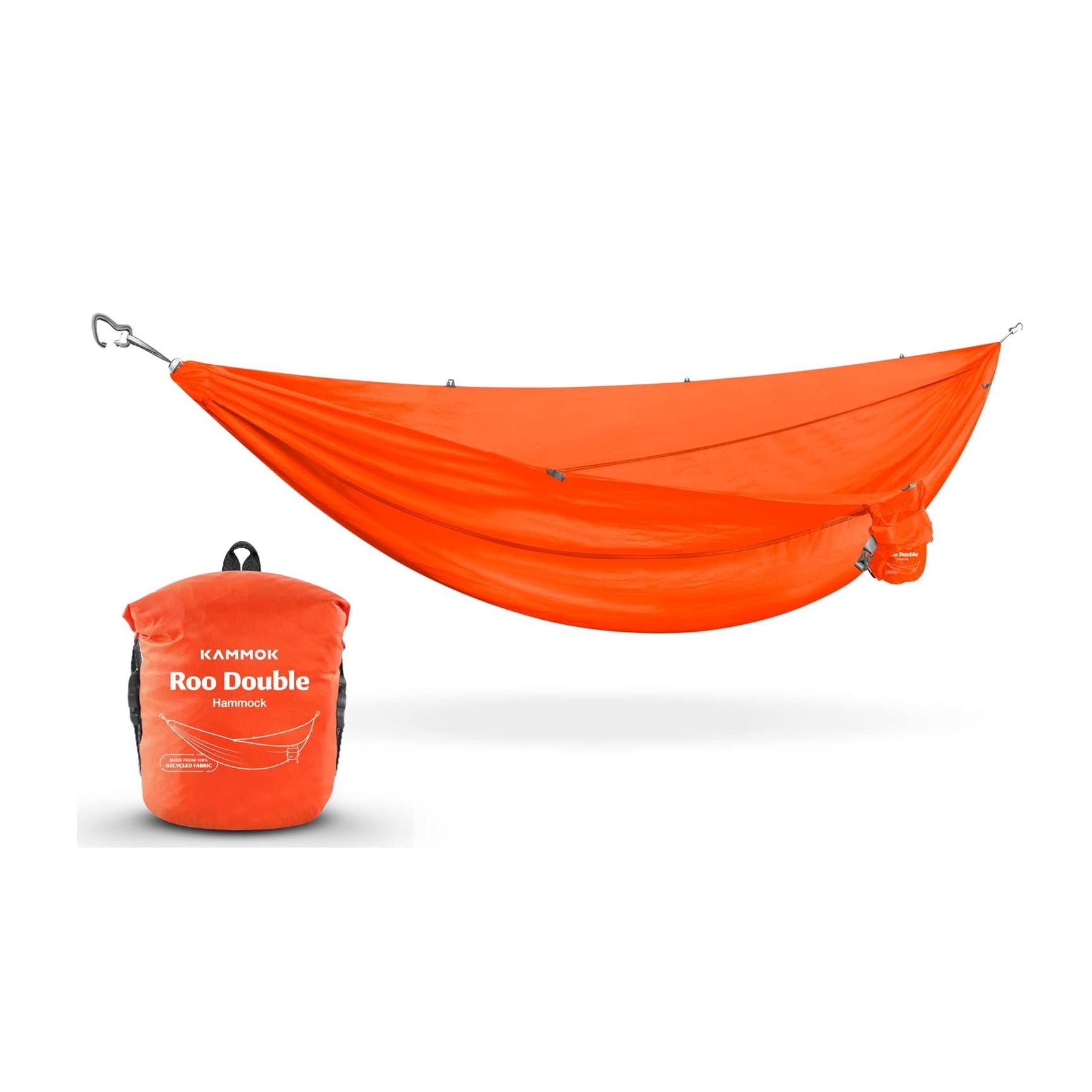 KAMMOK Roo Double Hammock - Orange | Berings