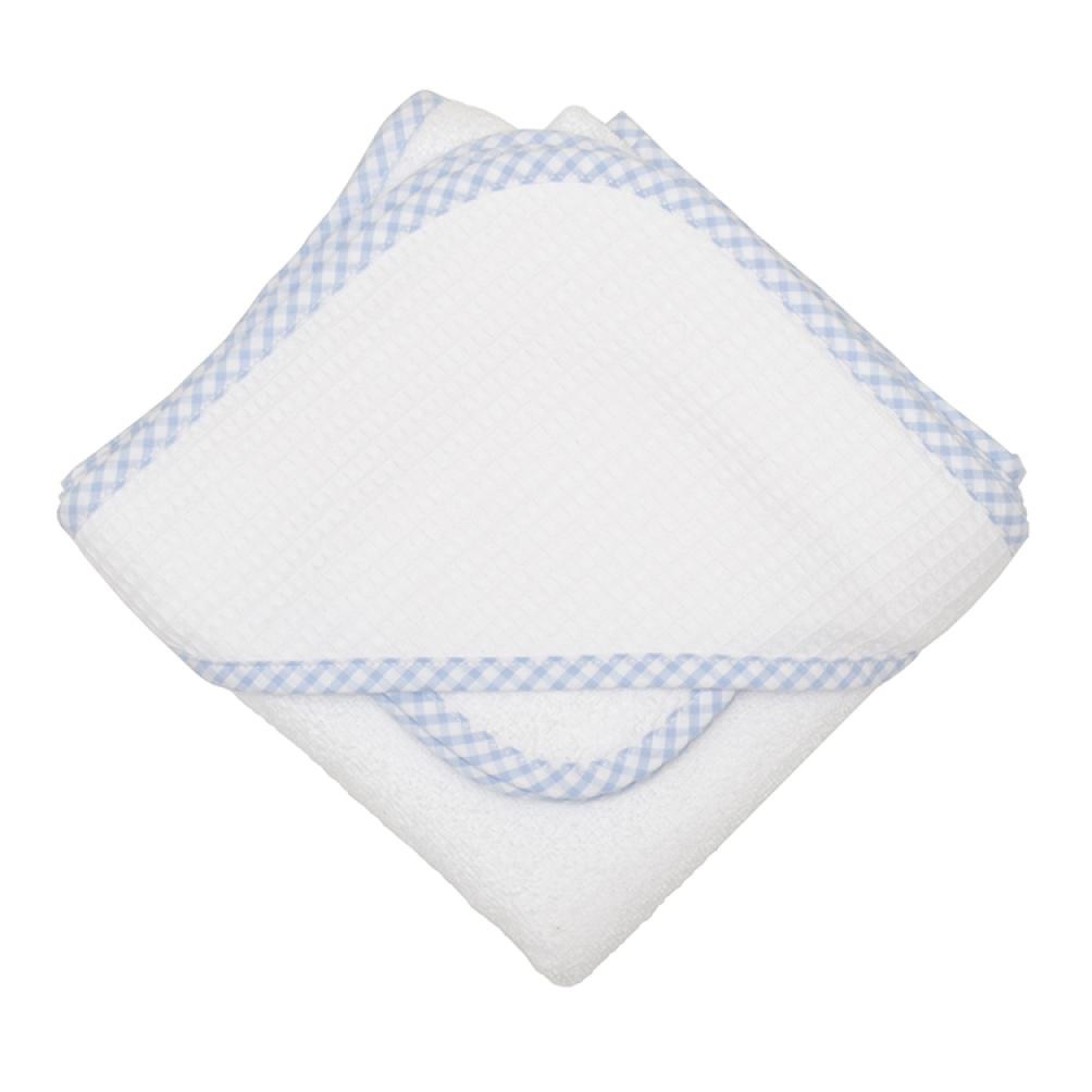 3 Martas Small Check Hooded Towel Set