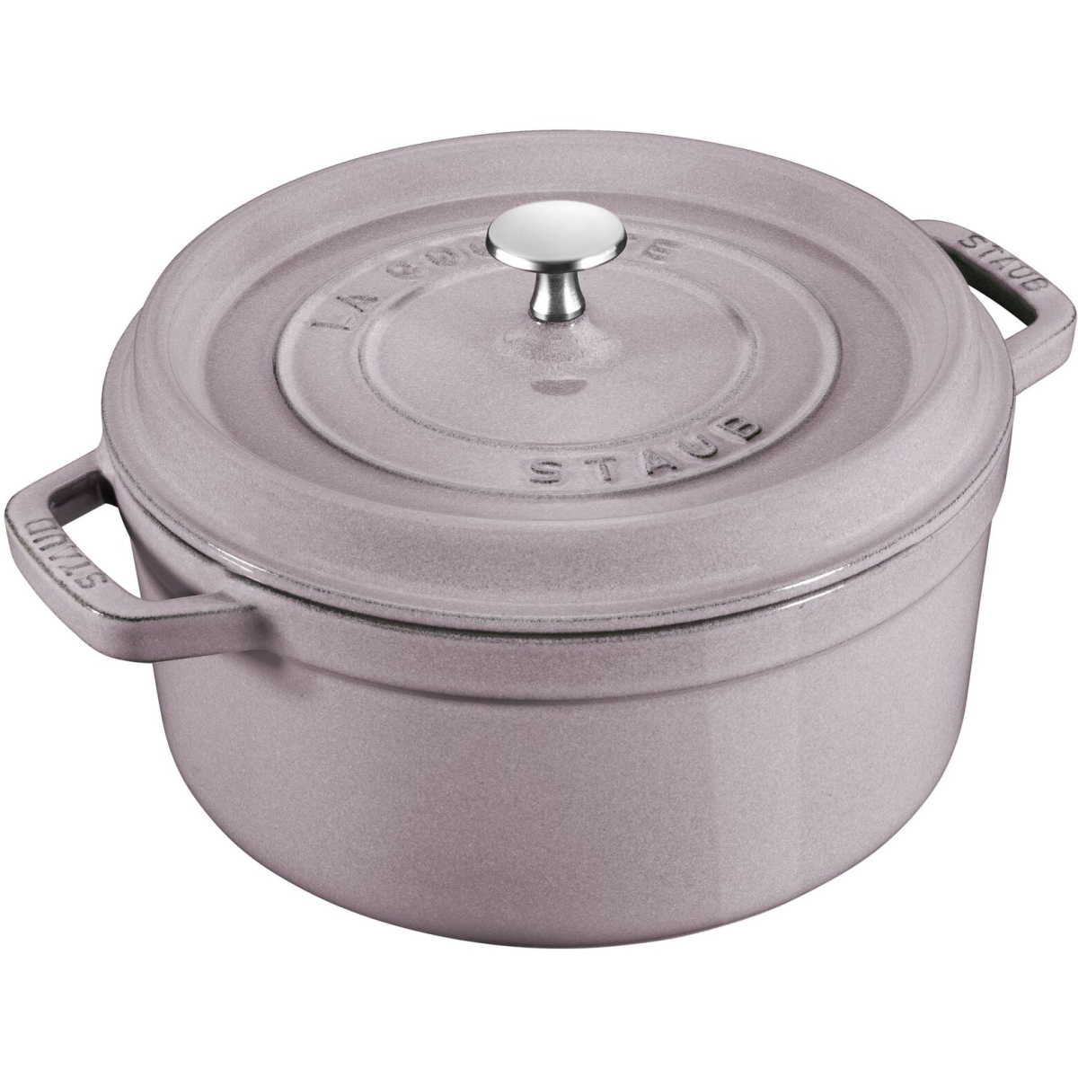 Staub 7 Qt Round Cocotte - Lilac