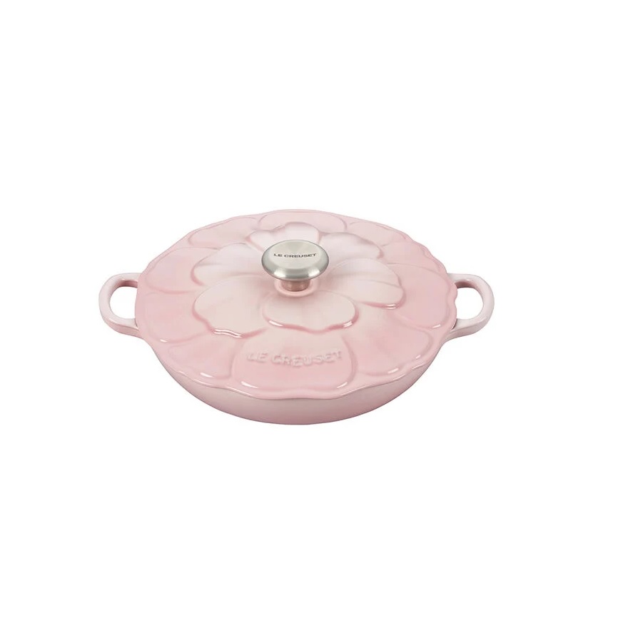 Le Creuset Signature Petal Braiser - Shell Pink