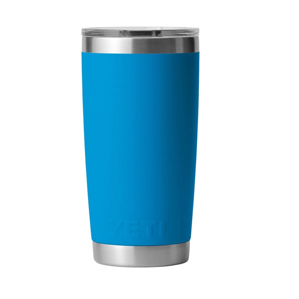 Yeti Rambler 20oz Tumbler Big Wave Blue Berings