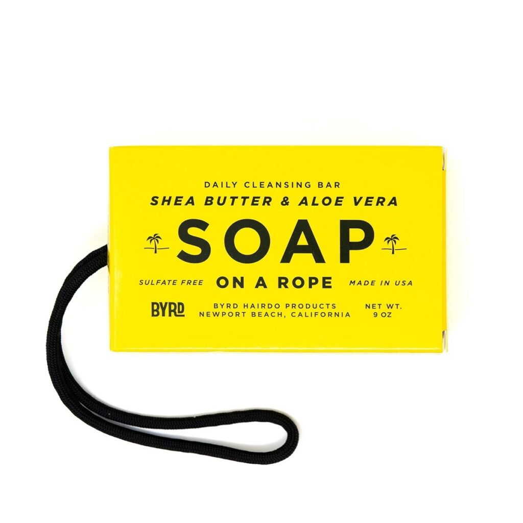 BYRD Hydrating Soap on a Rope, 9oz