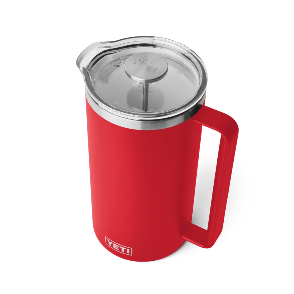 Yeti Rambler 34oz French Press - Rescue Red