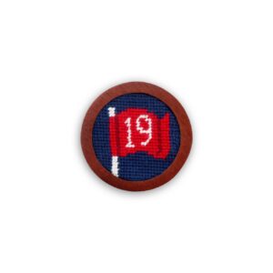 Smathers & Branson 19th Hole Flag Golf Ball Marker (Classic Navy)