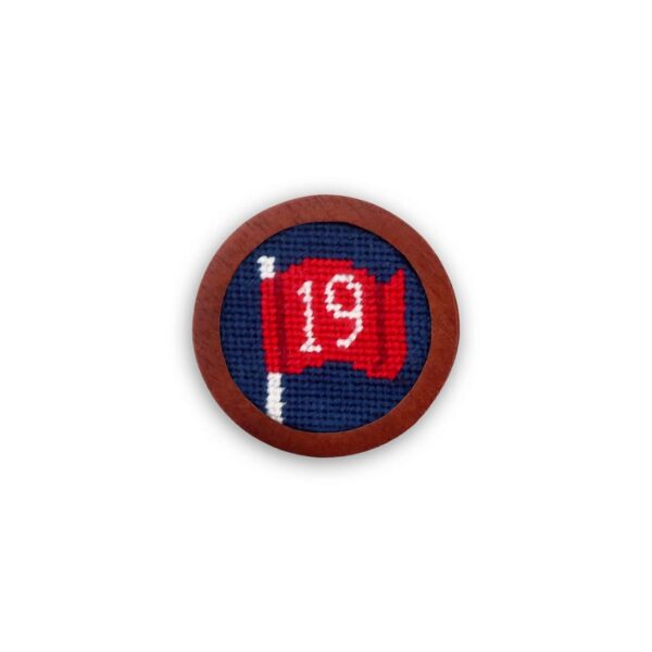Smathers & Branson 19th Hole Flag Golf Ball Marker (Classic Navy)