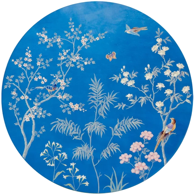 Addison Ross Cobalt Chinoiserie Lacquered Placemat