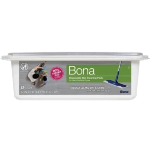 Bona Disposable Wet Cleaning Pads for Hard-Surface Floors