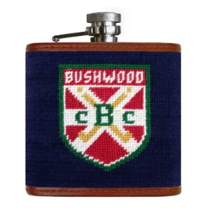 Smathers & Branson Bushwood Flask (Dark Navy)