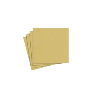 Caspari Paper Linen Cocktail Napkins - Gold