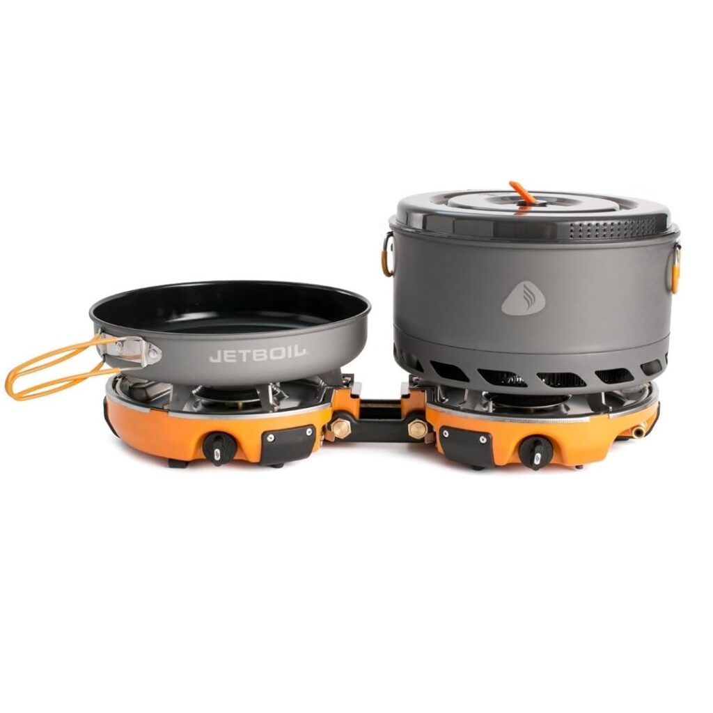 Jetboil Genesis Basecamp Backpacking and Camping Stove Cooking System