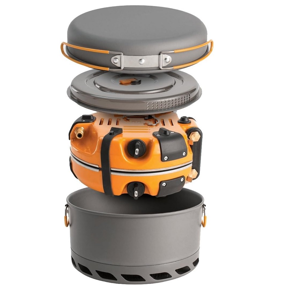 Jetboil Genesis Basecamp Backpacking and Camping Stove Cooking System