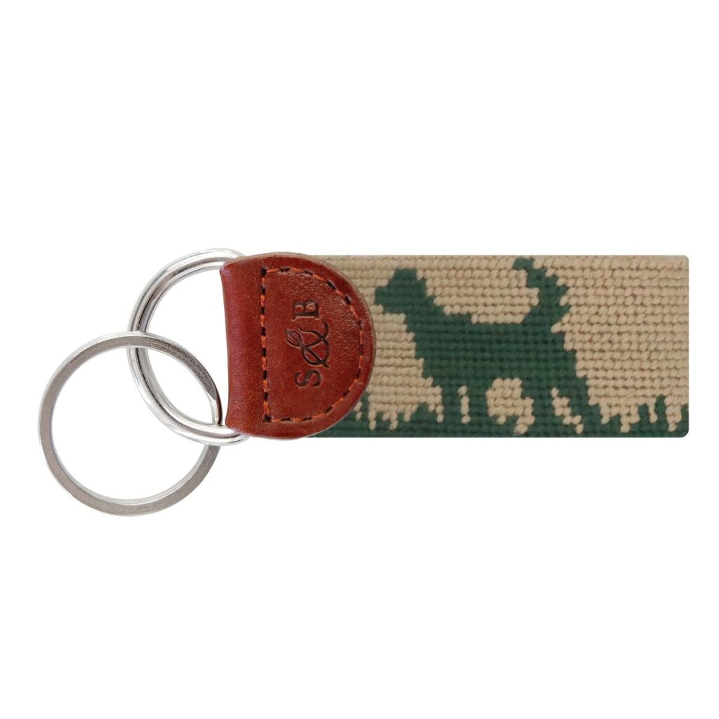 Smathers & Branson Hunting Dog Key Fob (Dark Khaki)