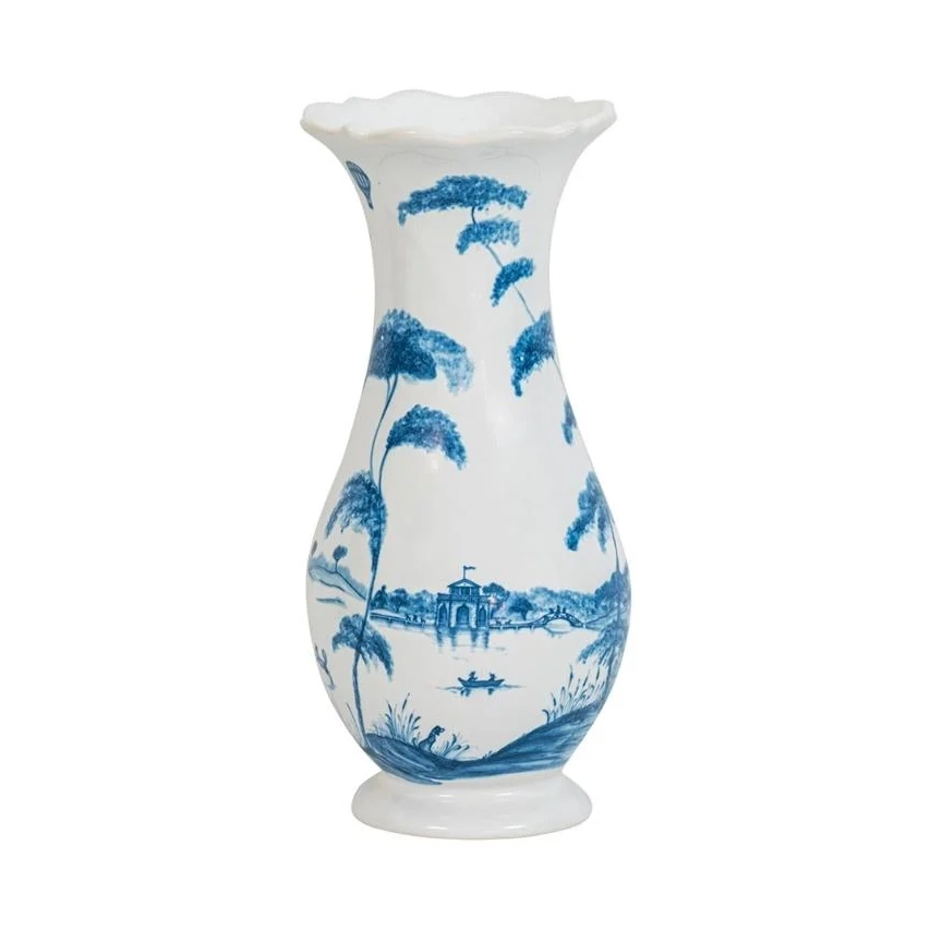 Juliska Country Estate 9in Vase - Delft Blue