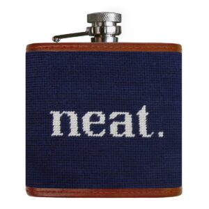 Smathers & Branson Neat Flask (Dark Navy)
