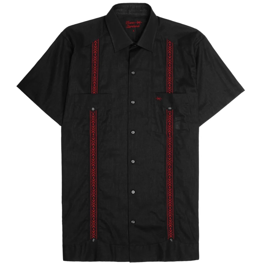 Texas Standard Tejas Guayabera - Diablo Rojo