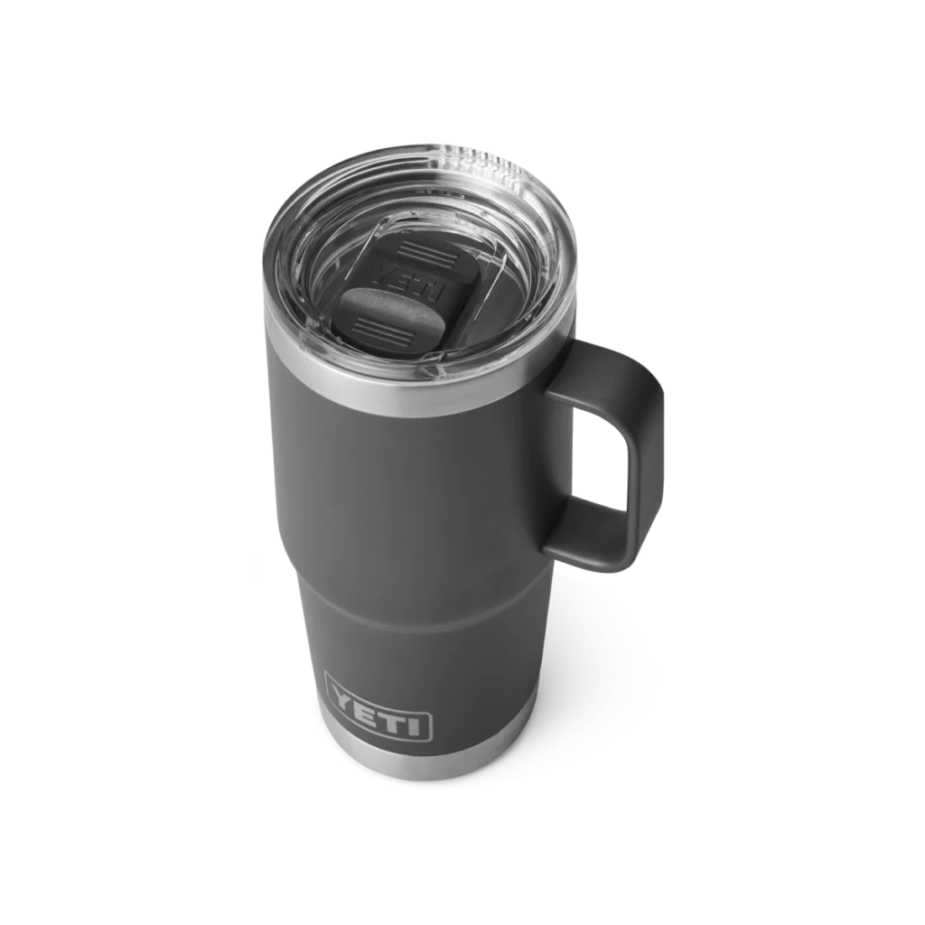 Yeti Rambler 20oz Travel Mug with Stronghold Lid - Charcoal