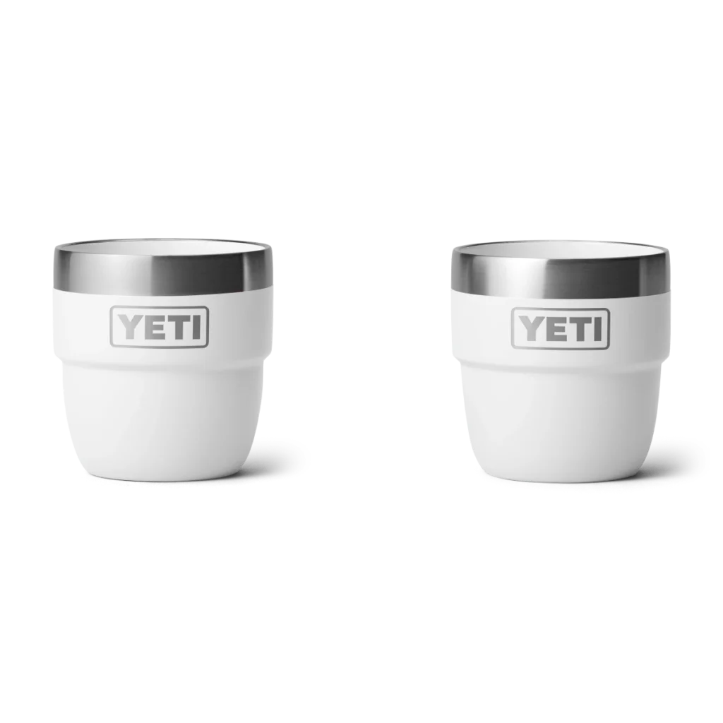 Yeti Rambler 4oz Stackable Cups - White