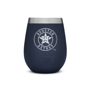 Yeti Rambler Astros Wine Tumbler with Magslider Lid - Navy