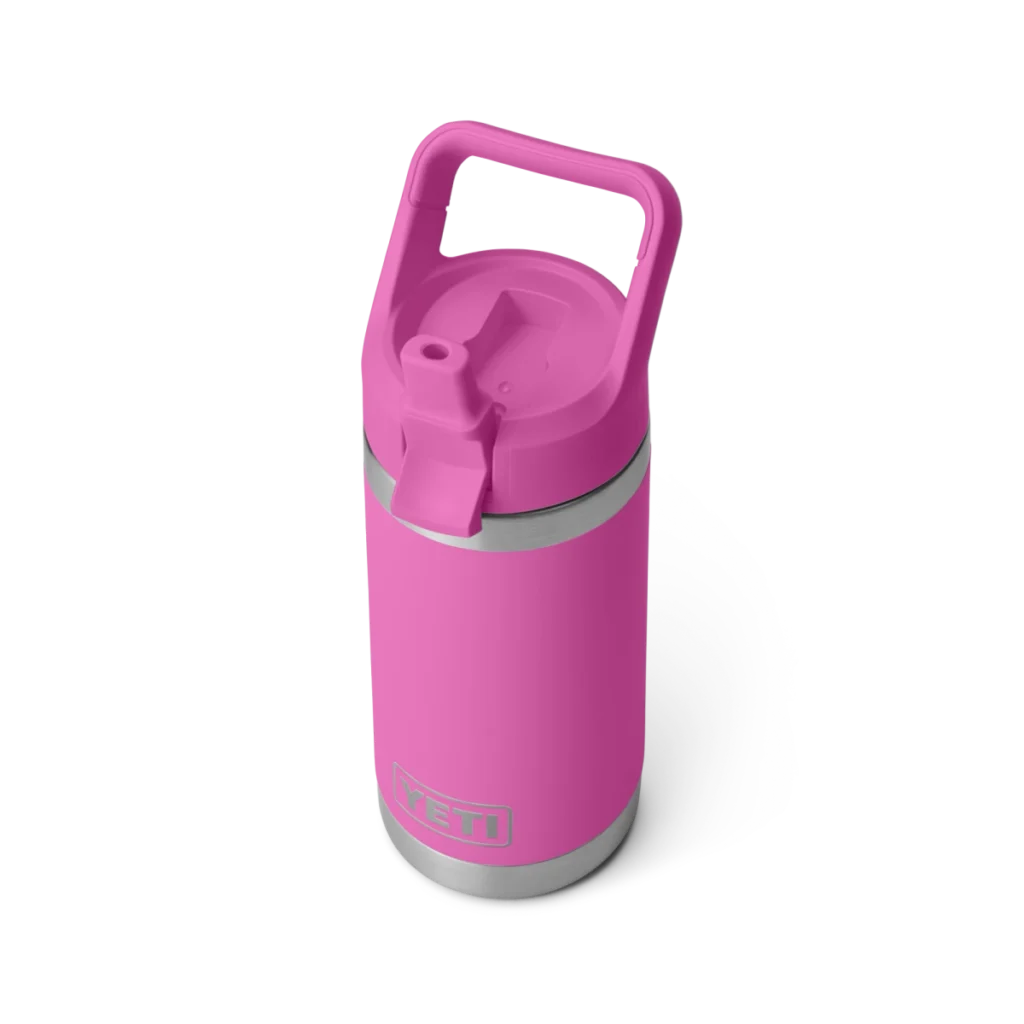 Yeti Rambler Jr 12oz Kids Bottle - Wildflower Fuchsia