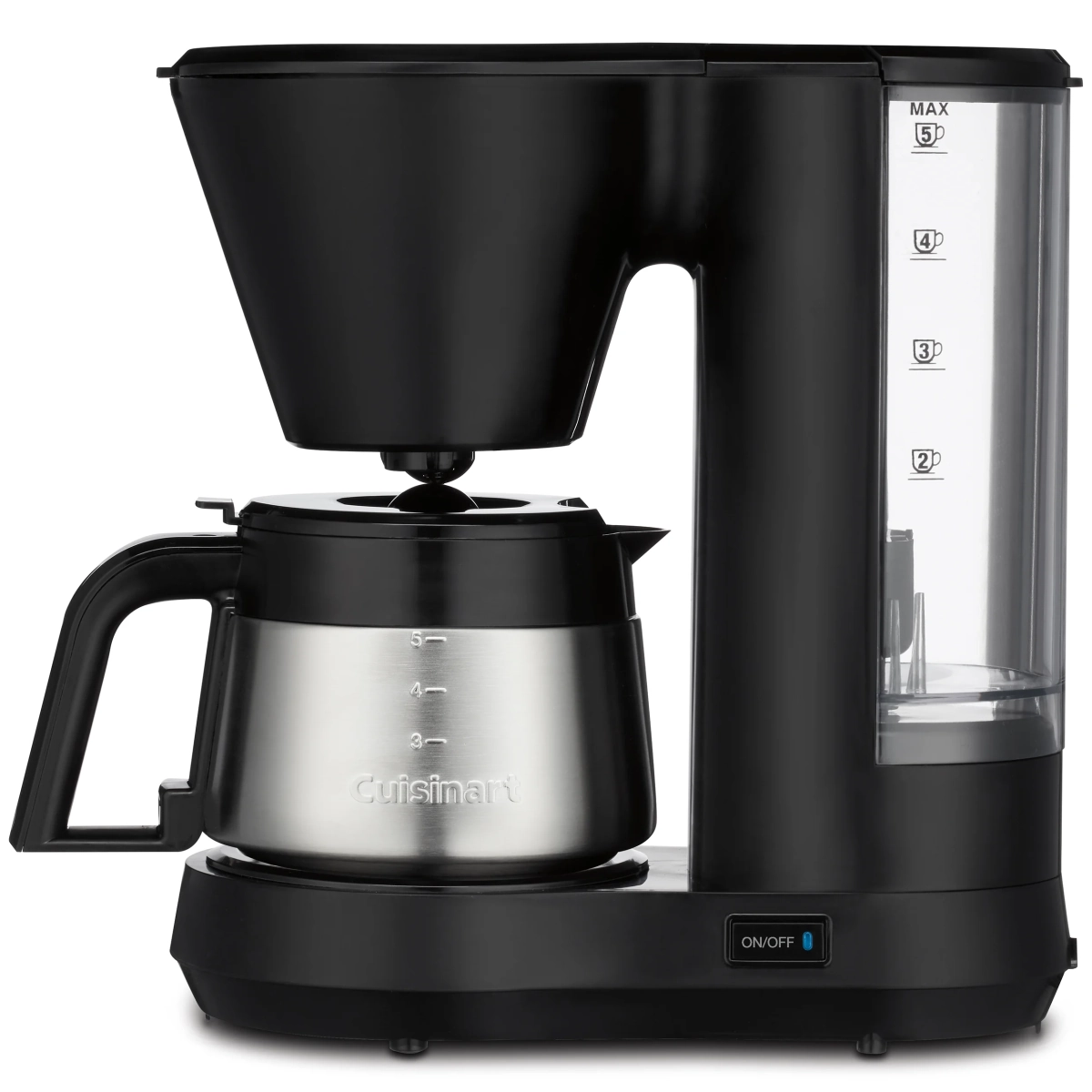 Cuisinart 5 Cup Coffeemaker with Stainless Steel Carafe Berings