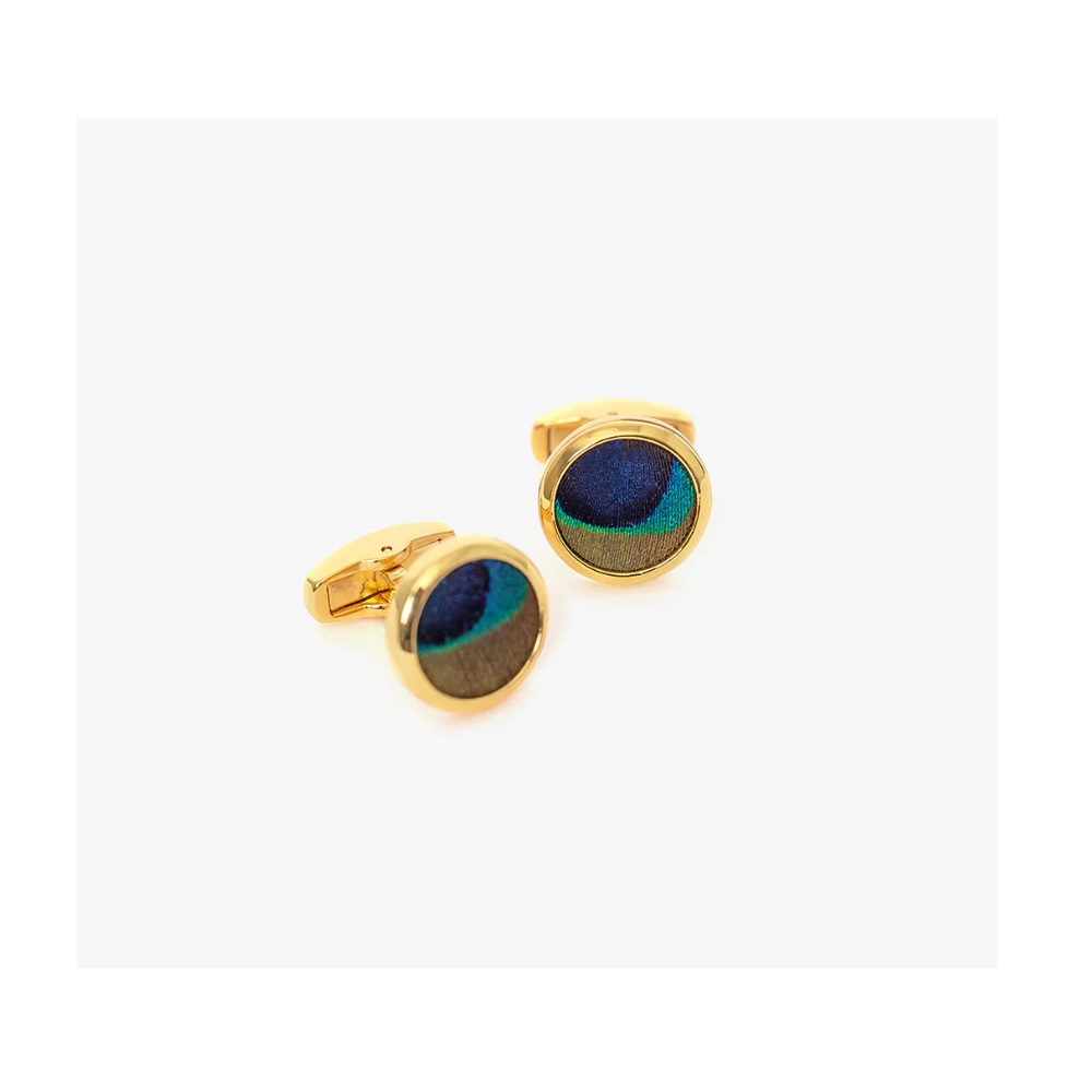 Brackish Cufflinks - Capers (24k Gold Plated)