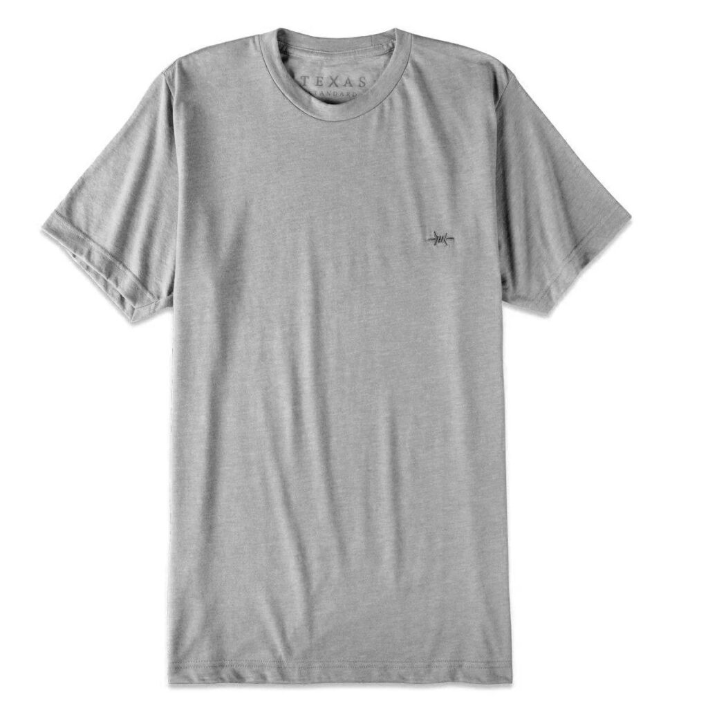 Texas Standard Performance Hybrid Tee -  Heather Gray