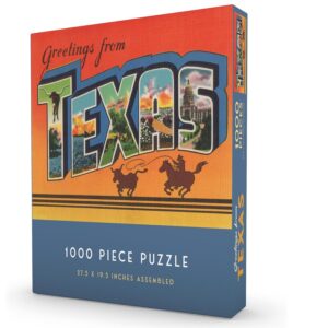 Greetings from Texas Puzzle 1000 Piece