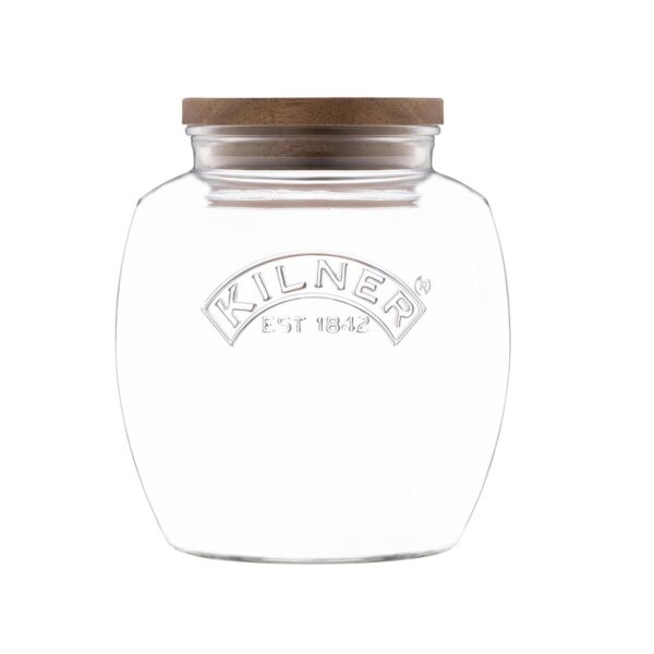 Kilner 2 Liter Glass Jar with Wooden Lid