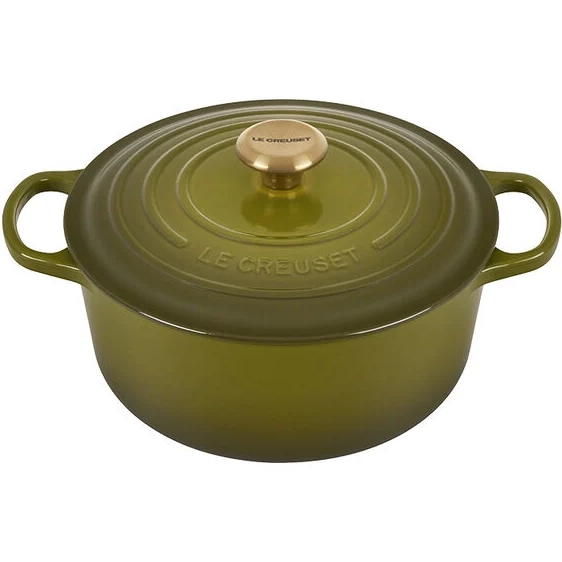 Le Creuset 7.25 Qt Round Dutch Oven – Olive