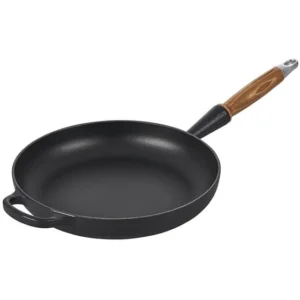 Le Creuset Alpine Wood Handle Fry Pan - Licorice