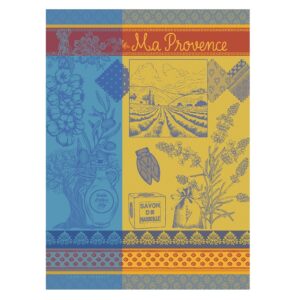 Ma Provence Curry Jacquard Kitchen Towel