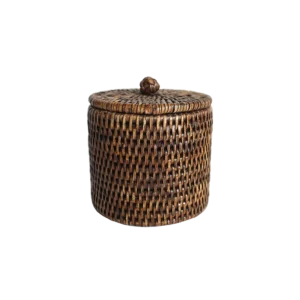 Matahari Small Bath Container – Antique Brown