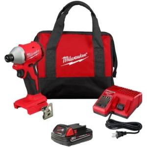 Milwaukee M18 Compact 14in Hex Impact Driver Kit