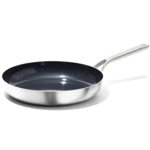 OXO Ceramic Stainless Mira 12-Inch Frypan