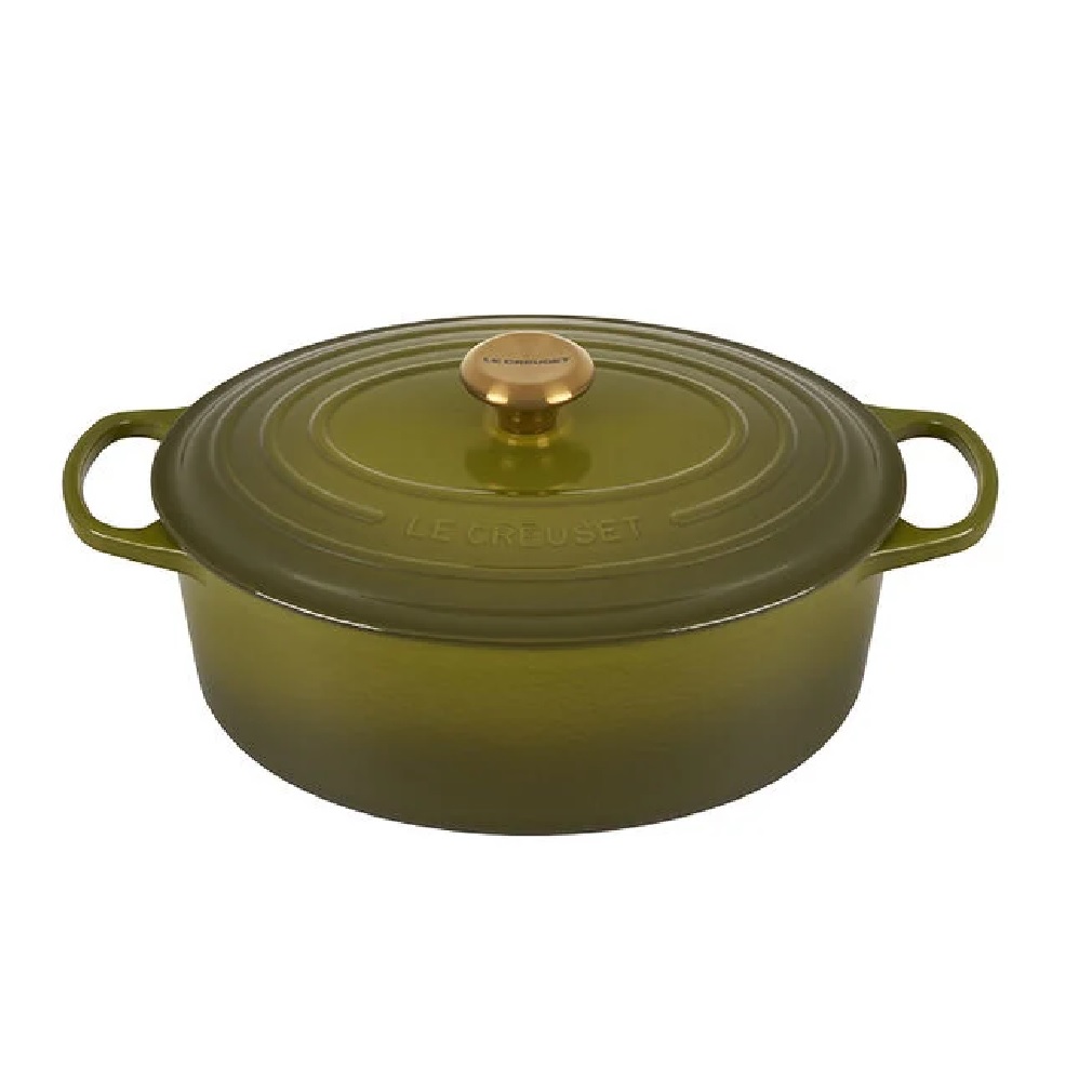 Le Creuset 6.75 Qt. Signature Oval Dutch Oven - Olive