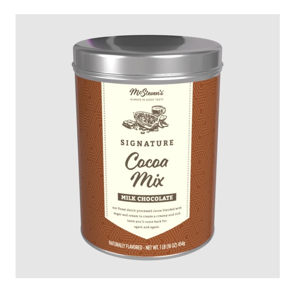 McSteven's Signature Milk Chocolate Cocoa (16oz Tin)