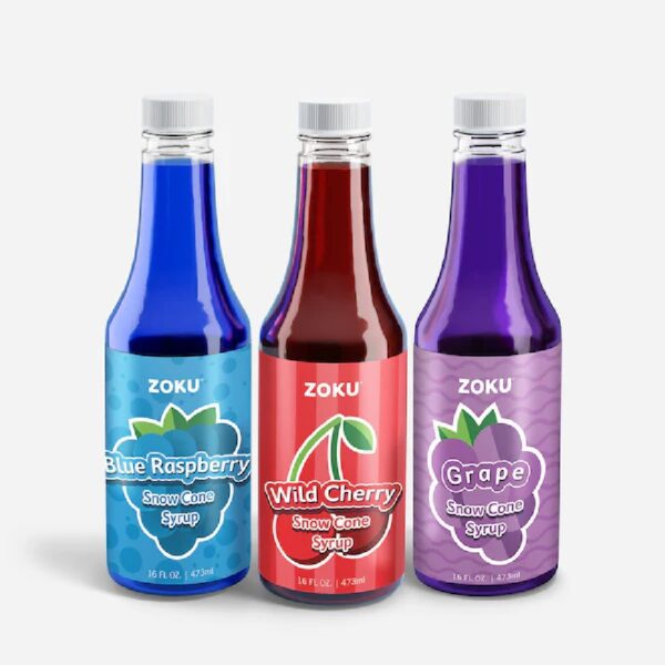 Zoku Snow Cone Syrups - Set of 3