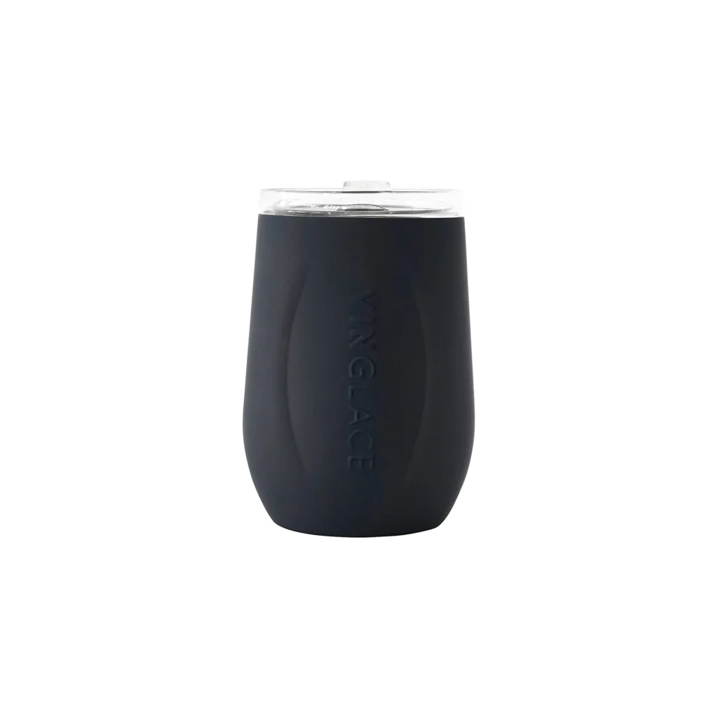 Vinglacé Stemless Wine Glass - Black